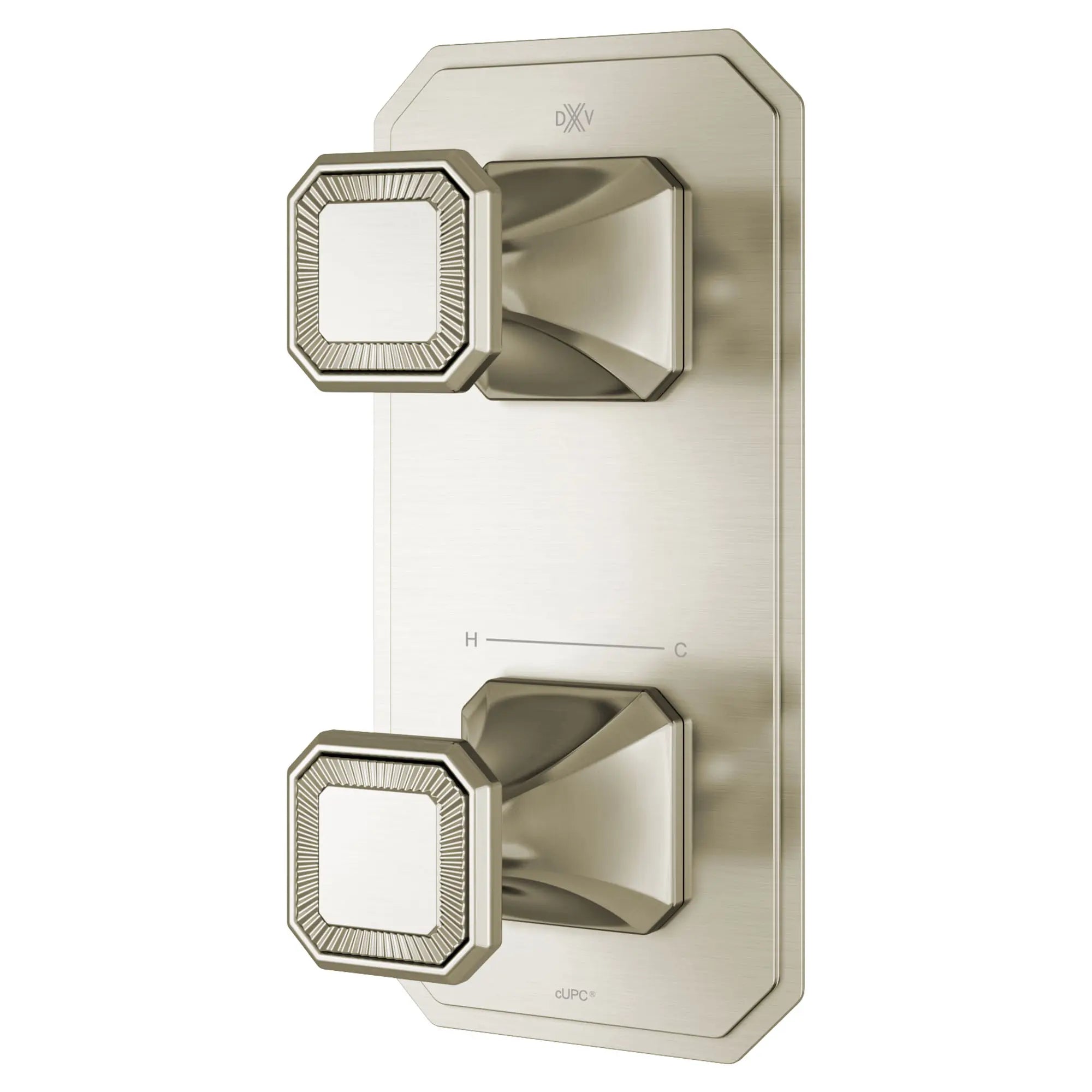 Belshire® 2-Handle Thermostatic Valve Trim Only with Cushion Handles // BRUSHED NICKEL // 96297_D35170529144_2_CDNwebp.webp