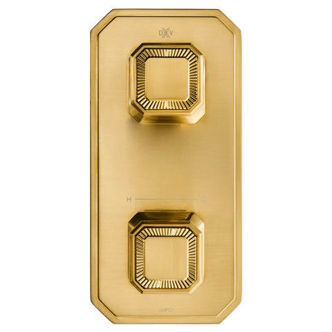 Belshire® 2-Handle Thermostatic Valve Trim Only with Cushion Handles