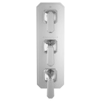 Belshire® 3-Handle Thermostatic Valve Trim Only with Lever Handles // POLISHED CHROME // 96308_D35170537100_CDNwebp.webp