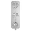 Belshire® 3-Handle Thermostatic Valve Trim Only with Cross Handles // POLISHED CHROME // 96331_D35170538100_CDNwebp.webp