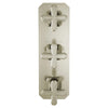 Belshire® 3-Handle Thermostatic Valve Trim Only with Cross Handles //  BRUSHED NICKEL // 96342_D35170538144_CDNwebp.webp