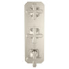 Belshire® 3-Handle Thermostatic Valve Trim Only with Cross Handles // PLATINUM NICKEL // 96351_D35170538150_CDNwebp.webp