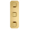 Belshire® 3-Handle Thermostatic Valve Trim Only with Cushion Handles // SATIN BRASS // 96404_D35170539427_CDNwebp.webp