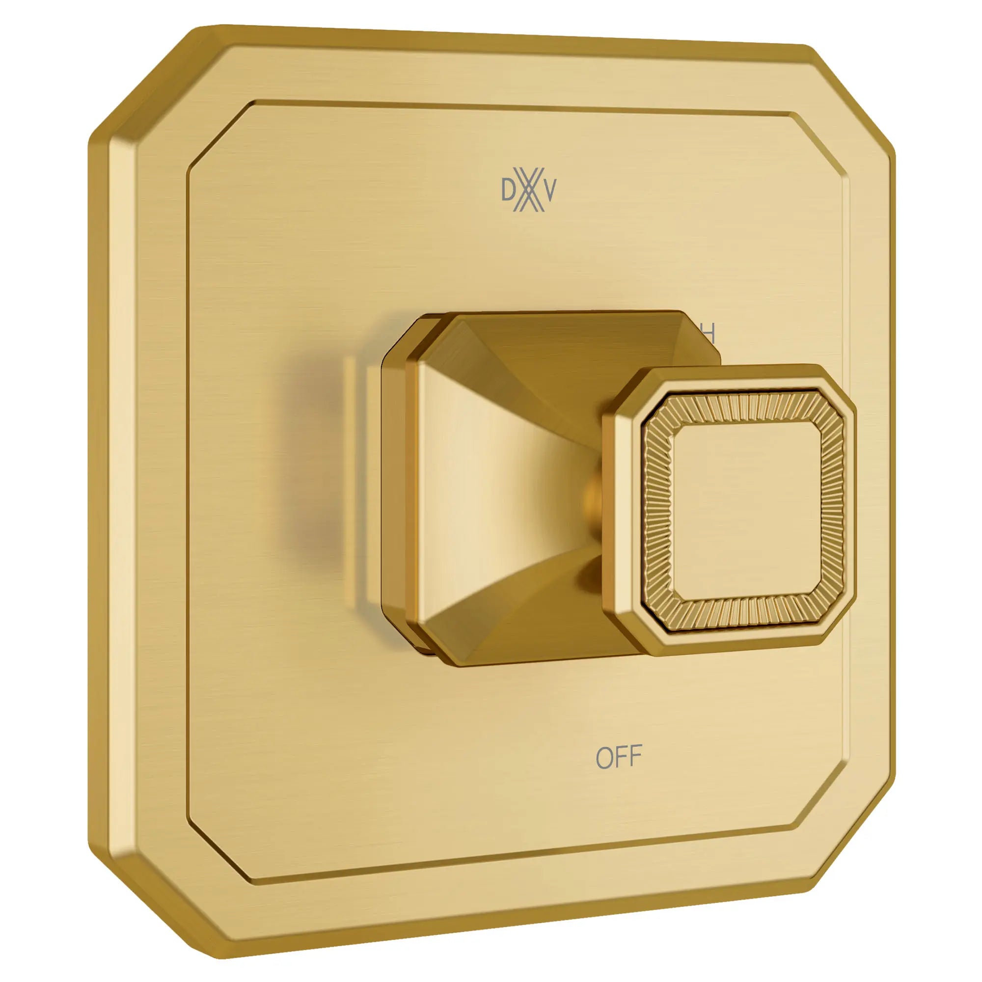 Belshire® Single Handle Pressure Balance Valve Trim Only with Cushion Handle // SATIN BRASS // 96429_D35170540427_1_CDNwebp.webp