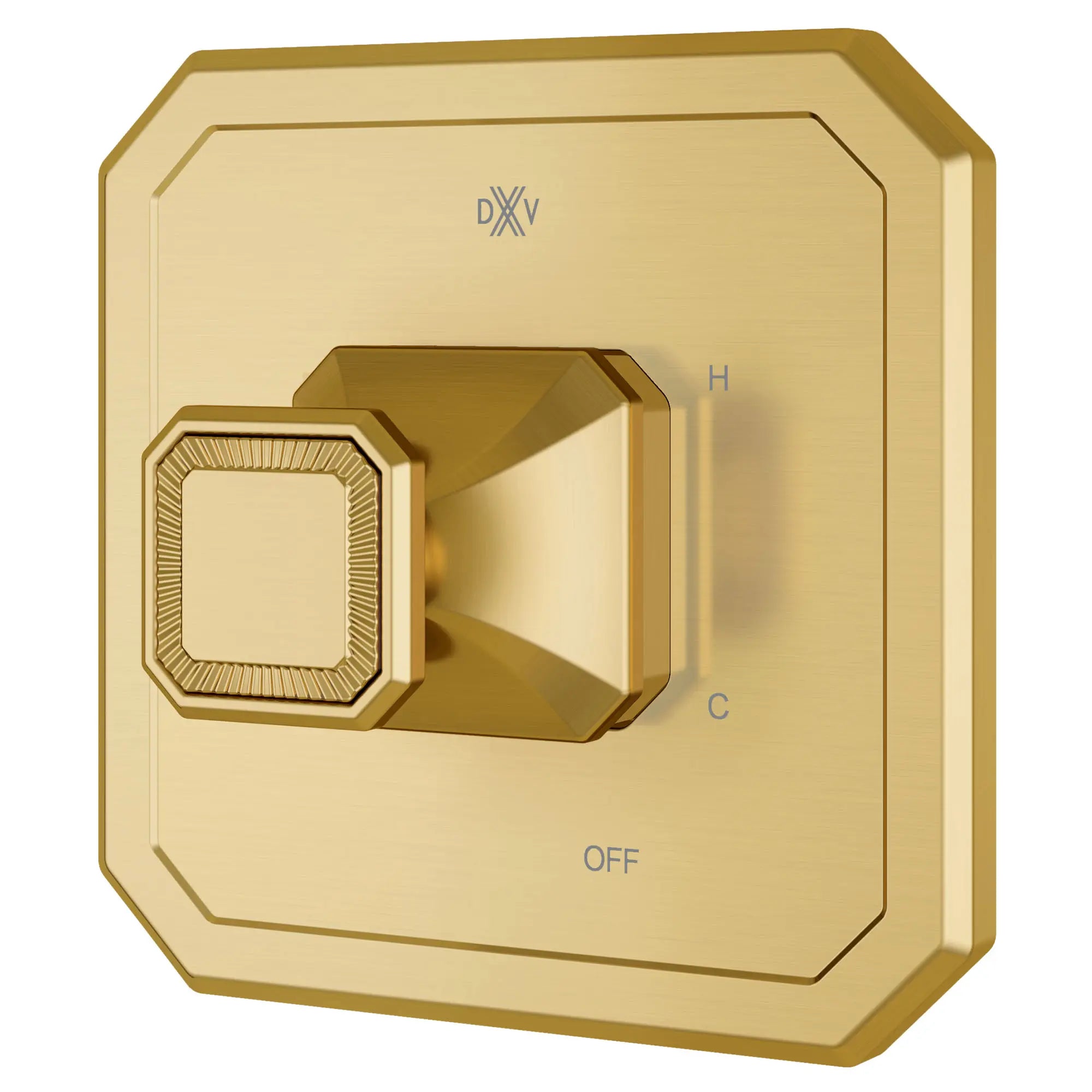 Belshire® Single Handle Pressure Balance Valve Trim Only with Cushion Handle // SATIN BRASS // 96432_D35170540427_2_CDNwebp.webp