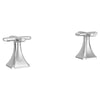 [D35170802.100] Belshire® Cross Handles Only for Widespread Bathroom Faucet - Polished Chrome