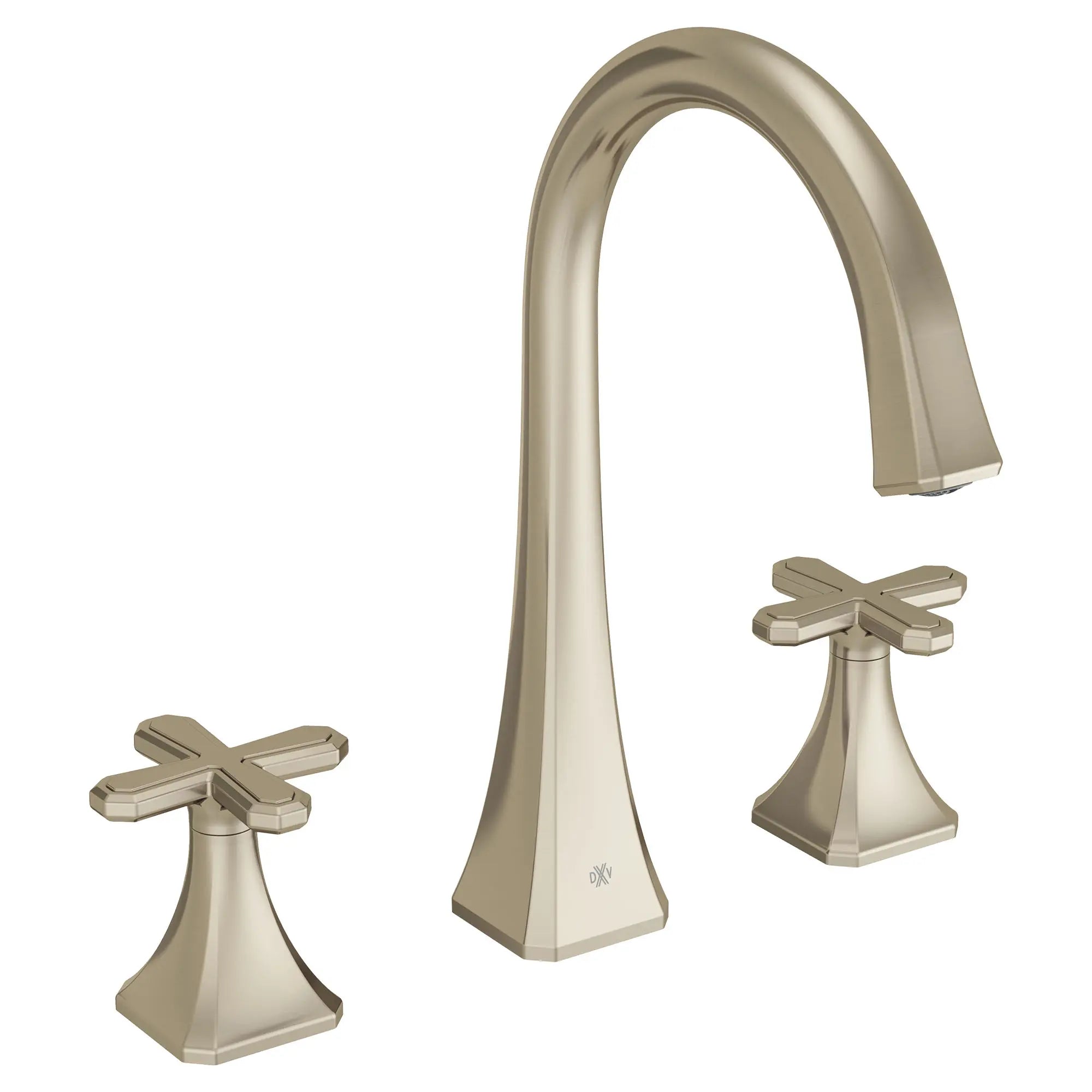 Belshire® High Spout Bathroom Faucet Only // BRUSHED NICKEL // 96792_D35170820144_Cross_Handles_CDNwebp.webp