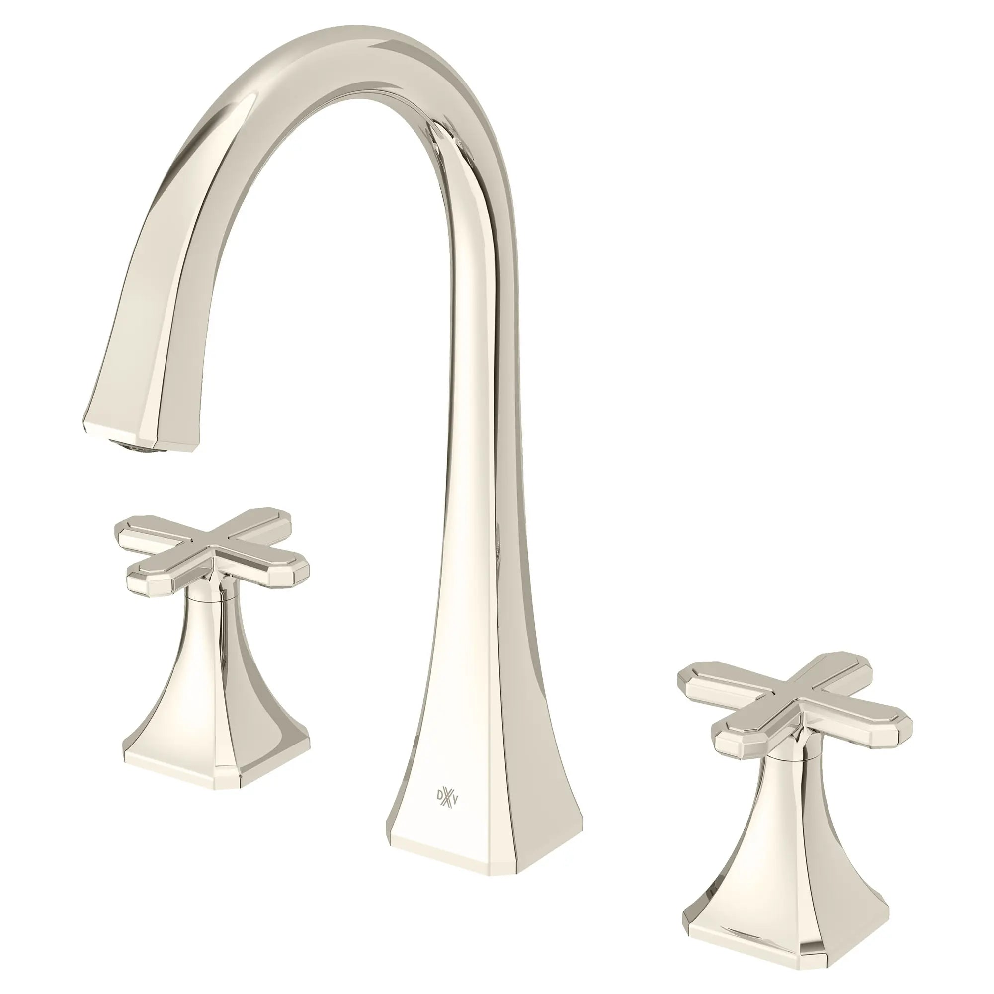 Belshire® High Spout Bathroom Faucet Only // PLATINUM NICKEL // 96819_D35170820150_Cross_Handles_1_CDNwebp.webp