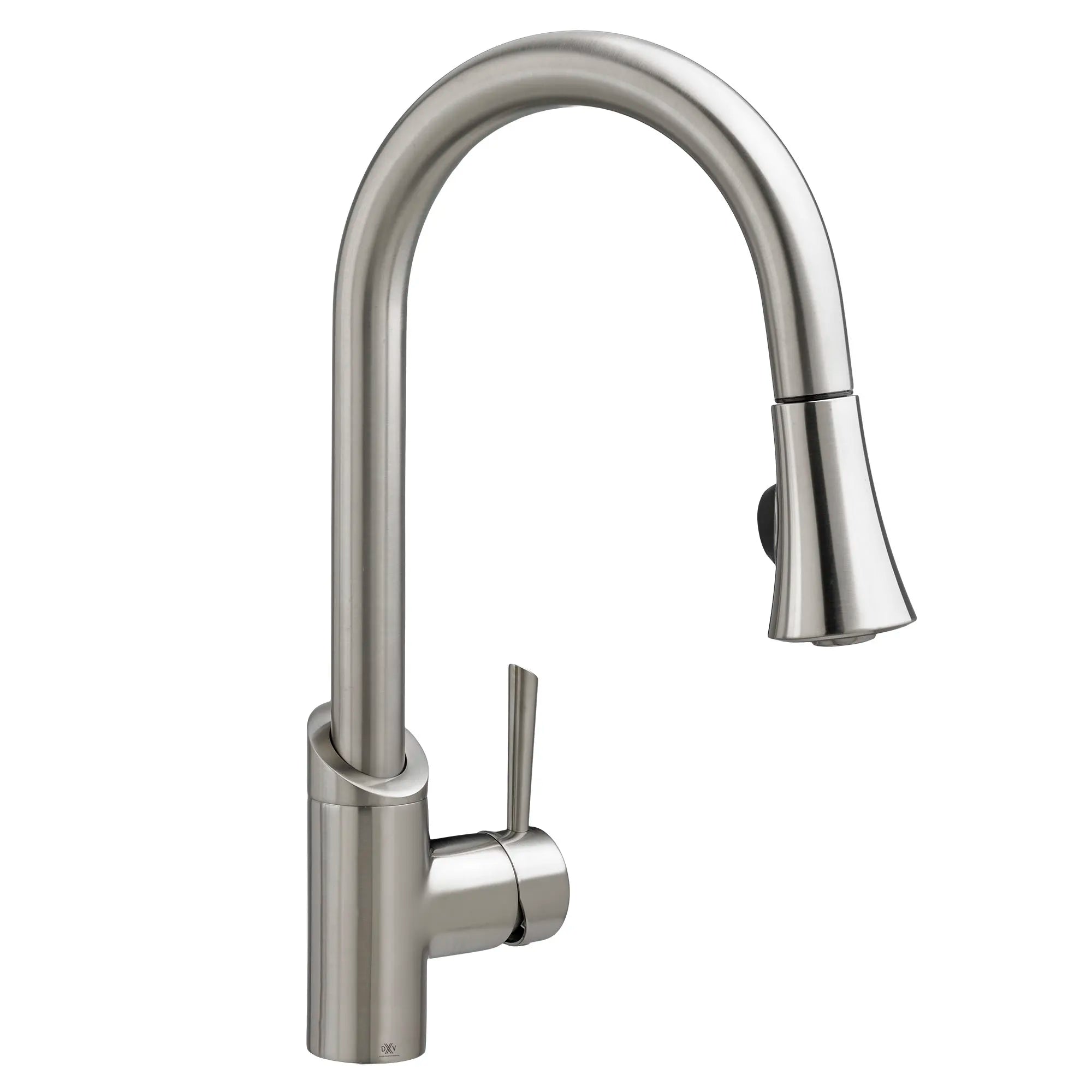 Fresno® Single Handle Pull-Down Kitchen Faucet with Lever Handle // ULTRA STEEL // 96913_D35403300.355_CDNwebp.webp